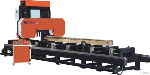 臥式龍門鋸與臥式龍門翻轉(zhuǎn)跑鋸MJR700*600 現(xiàn)代木工與建筑機械的高效利器